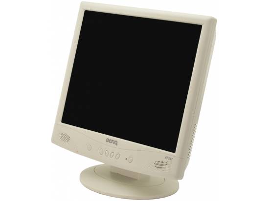BenQ FP767 White 17" LCD Monitor - Grade B