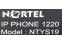 Nortel IP 1220 Display Phone with TEXT Keys (NTYS19) - Grade A