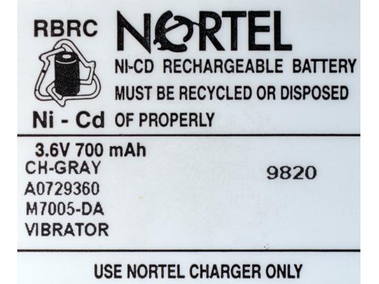 Nortel Meridian M2616CT Cordless Phone Vibrating Battery Ash Nortel Meridian M2616CT Cordless Phone Vibrating Battery Ash