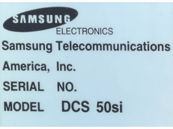 Samsung DCS 50si Main Cabinet Samsung DCS 50si Main Cabinet