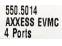 Inter-tel Axxess 550.5014 4-Port Embedded Voice Mail Card (EVMC)