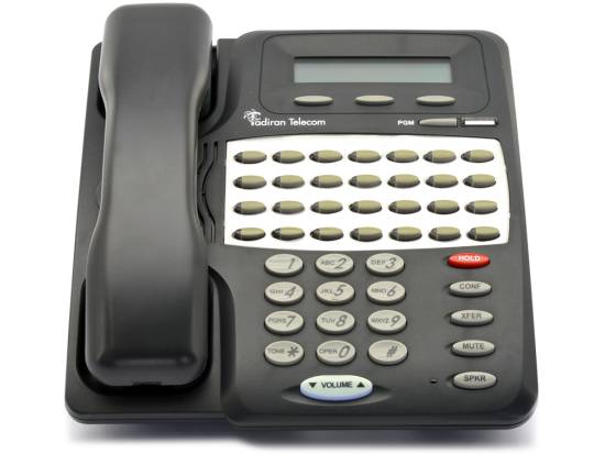 Tadiran Emerald Ice 28DLX/BL 28-Button Charcoal Digital Backlit Display Speakerphone - Grade A Tadiran Emerald Ice 28DLX/BL 28-Button Charcoal Digital Backlit Display Speakerphone - Grade A