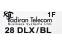 Tadiran Emerald Ice 28DLX/BL Backlit Charcoal Display Speakerphone - Grade B 