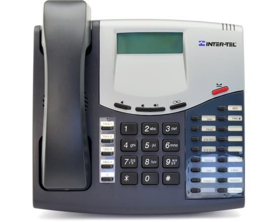 Inter-Tel 8520 SET OF 3 Display Business Office Phone NO POWER ADAPTER 
