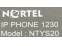 Nortel IP 1230 Display Phone with TEXT Keys (NTYS20) - Grade B