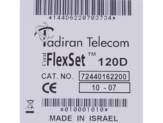 Tadiran Coral Flexset 120D 12-Button Charcoal Digital Display Phone - Grade B Tadiran Coral Flexset 120D 12-Button Charcoal Digital Display Phone - Grade B