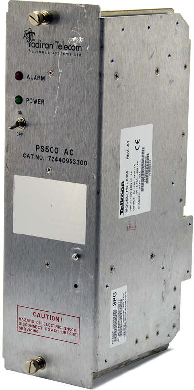 Tadiran Coral IPx 500 PS500 AC Power Supply p/n 72440953300. 