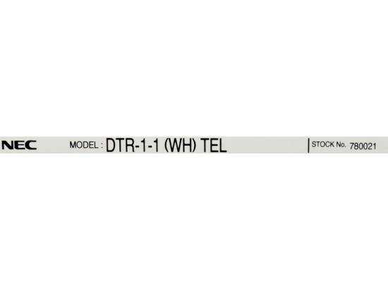 NEC DTR-1-1 Single Line Phone White (780021) NEC DTR-1-1 Single Line Phone White (780021)