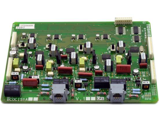 Toshiba BCOCIS1A 4 Circuit Loop Start Caller ID Daughter Board Toshiba BCOCIS1A 4 Circuit Loop Start Caller ID Daughter Board