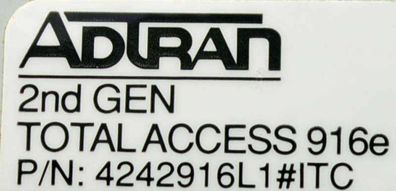 Adtran Total Access 916e 2nd Gen IP Multi-T1 Gateway