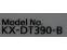 Panasonic KX-DT390-B Charcoal 60 Key DSS - Grade B