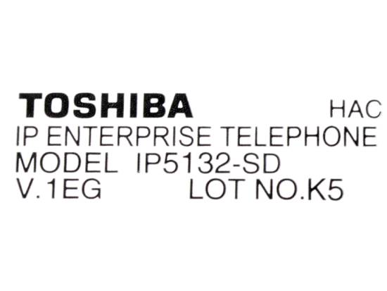 Toshiba Strata IP5132-SD 20-Button Backlit Display Gigabit IP Speakerphone Toshiba Strata IP5132-SD 20-Button Backlit Display Gigabit IP Speakerphone