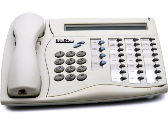 Tadiran Coral Flexset 280D White Display Phone Tadiran Coral Flexset 280D White Display Phone