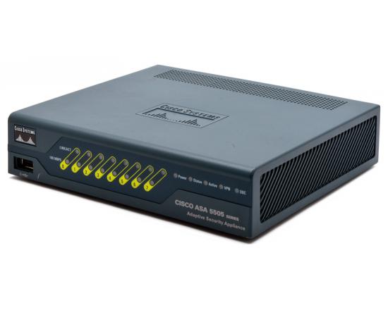 Cisco ASA5505-BUN-K9 8-Port 10/100 Security Appliance