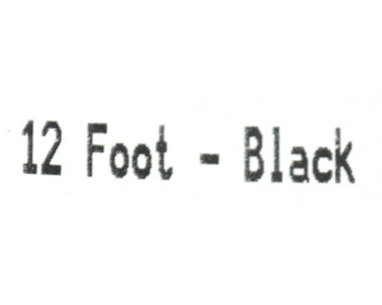 Telephone Handset Cord 12 Foot - Black Telephone Handset Cord 12 Foot - Black