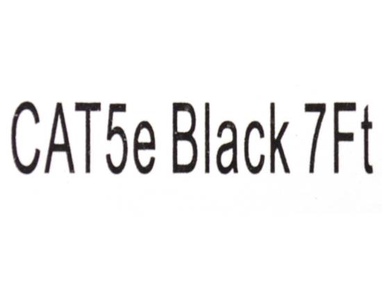 Generic 7Ft CAT5e Ethernet Patch Cable - Black Generic 7Ft CAT5e Ethernet Patch Cable - Black
