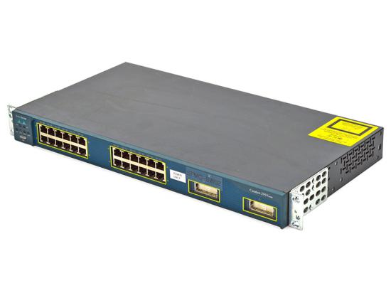 Cisco Catalyst WS-C2950G-24-EI 24-Port 10/100 2-GBIC Switch - Refurbished