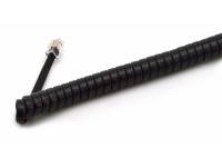 Charcoal Handset Cord 9 Foot