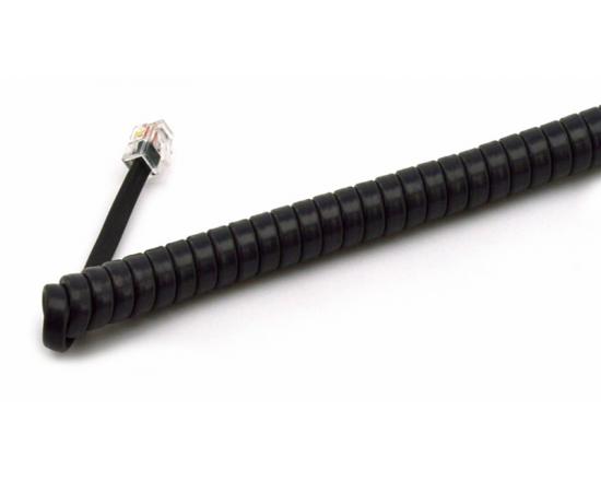 NEW Nortel 12 foot Charcoal Phone Coil Cord 