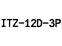 NEC Univerge ITZ-12D-3 (BK) 12-Button IP Display Phone (660002) - Grade B