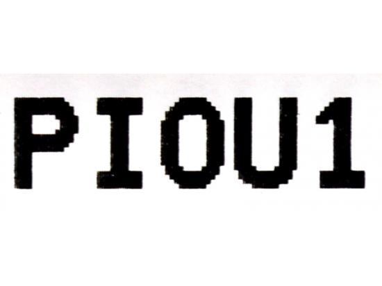 Toshiba PIOU1 Option Interface Unit - V.4 Toshiba PIOU1 Option Interface Unit - V.4