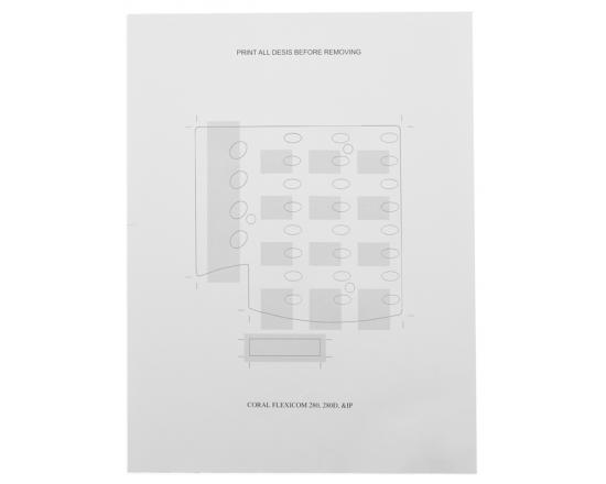 Tadiran Coral Flexsicom 280 / 280S / IP Paper DESI Tadiran Coral Flexsicom 280 / 280S / IP Paper DESI