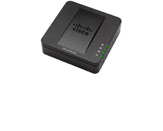 Cisco SPA122 ATA Analog Adapter w/ LAN