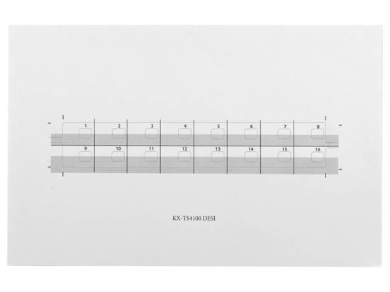 Panasonic KX-TS4100 Paper DESI Panasonic KX-TS4100 Paper DESI