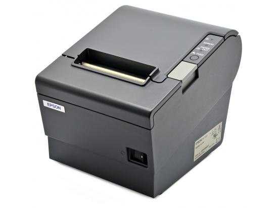 Micros Epson TM-T88IV Dark Gray Thermal Receipt Printer IDN Interface M129H 