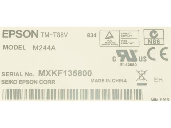 Epson TM-T88V USB + Micros IDN Thermal Receipt Printer (M244A) Epson TM-T88V USB + Micros IDN Thermal Receipt Printer (M244A)