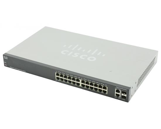 Cisco SG200-26 SLM2024T 26-Port 10/100/1000 Switch