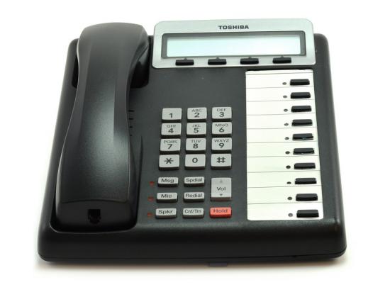 Toshiba Strata DKT3210-SD 10-Button Charcoal Digital Display Speakerphone - Grade A Toshiba Strata DKT3210-SD 10-Button Charcoal Digital Display Speakerphone - Grade A