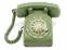 Alltel Single-Line Analog Rotary Desk Phone Green Vintage *Non-Functional Prop*