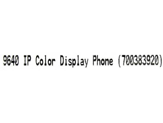 Avaya 9640 24-Button IP Display Speakerphone - Grade A Avaya 9640 24-Button IP Display Speakerphone - Grade A