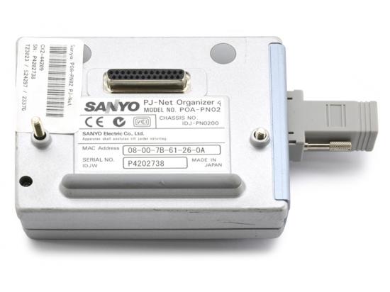 Sanyo POA-PN02 1-Port RJ-45 10/100 PJ-Net Organizer Sanyo POA-PN02 1-Port RJ-45 10/100 PJ-Net Organizer