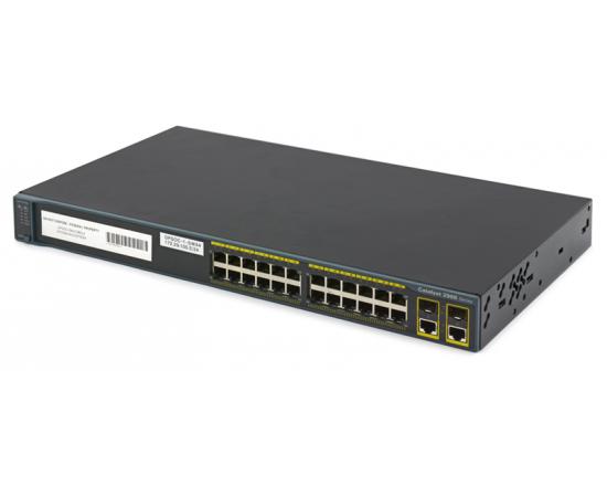 Cisco Catalyst 2960 Series WS-C2960-24TC-L 24-Port 10/100 Switch