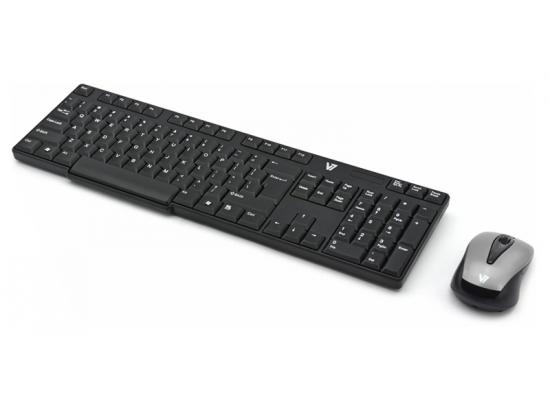 V7 CK2A0 Wireless 2.4GHz Keyboard & Mouse Combo