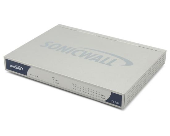 Sonicwall TZ190 10-Port 10/100 Wireless Security Appliance (APL18-045)