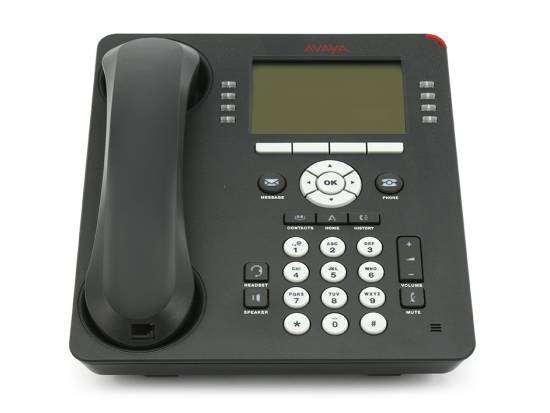 Avaya 9608 24-Button Black IP Display Speakerphone W/ Text Keys - Refurbished Avaya 9608 24-Button Black IP Display Speakerphone W/ Text Keys - Refurbished