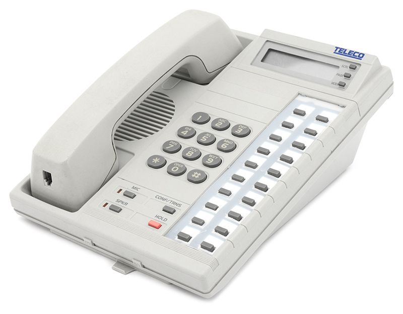 Toshiba EKT 1025-LCD Light Gray Display Speakerphone Teleco