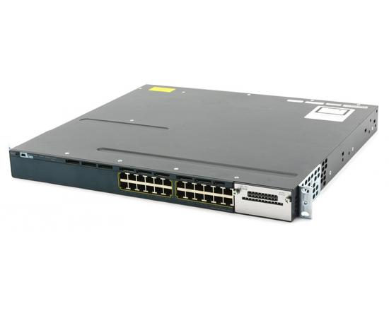 Cisco Catalyst WS-C3560X-24P-S 24-Port RJ-45 10/100/1000 PoE Rackmount Managed Switch