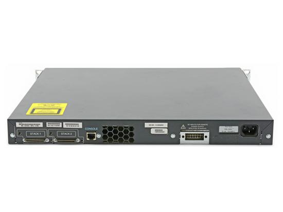 Cisco WS-C3750G-48PS-S 48-Port 10/100/1000 4-SFP POE Managed Switch Cisco WS-C3750G-48PS-S 48-Port 10/100/1000 4-SFP POE Managed Switch