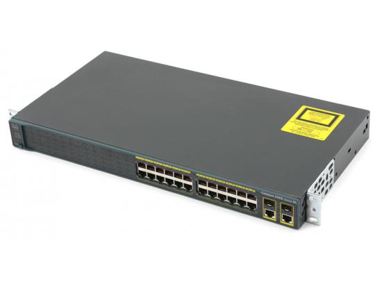 Cisco Catalyst 2960 Series WS-C2960-24TC-S 24-Port 10/100/1000 Managed Switch