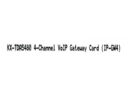 Panasonic IP-GW4 KX-TDA5480 4-Channel VoIP Gateway Card Panasonic IP-GW4 KX-TDA5480 4-Channel VoIP Gateway Card