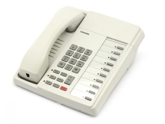 Toshiba Strata DKT3010-S 10-Button White Speakerphone