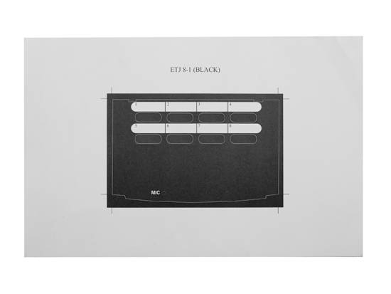 NEC Dterm Series III ETJ-8-1 Black Paper DESI NEC Dterm Series III ETJ-8-1 Black Paper DESI