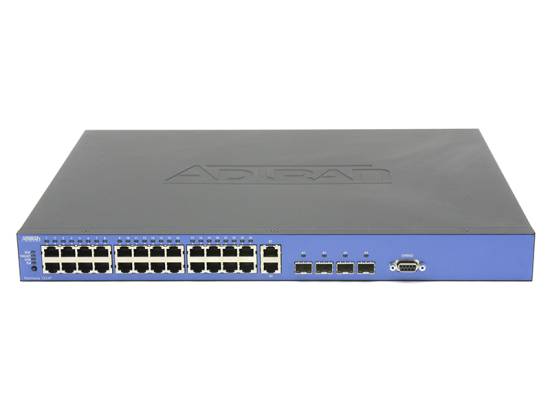 Adtran NetVanta 1234P 24-Port 10/100 3rd Gen Managed Switch - Refurbished Adtran NetVanta 1234P 24-Port 10/100 3rd Gen Managed Switch - Refurbished