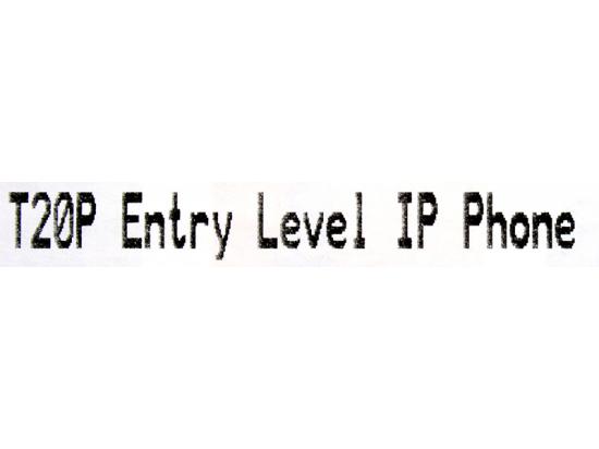 Yealink T20P Entry Level IP Phone Yealink T20P Entry Level IP Phone
