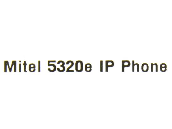 Mitel 5320e Gigabit IP Dual Mode Backlit Large Display Phone (50006634) - Grade A Mitel 5320e Gigabit IP Dual Mode Backlit Large Display Phone (50006634) - Grade A
