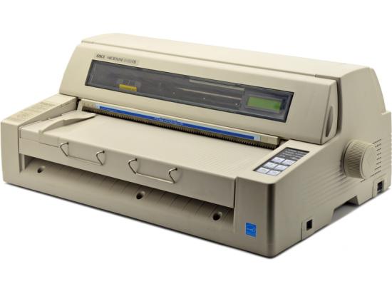 Okidata Microline 8480FB Parallel USB Flatbed Finance and Insurance Printer (D21105A)